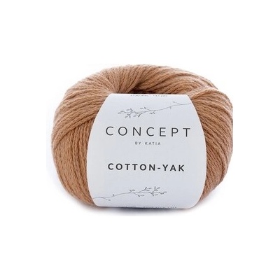 COTTON-YAK Katia Farby COTTON-YAK: 117 hrdzavo oranžová