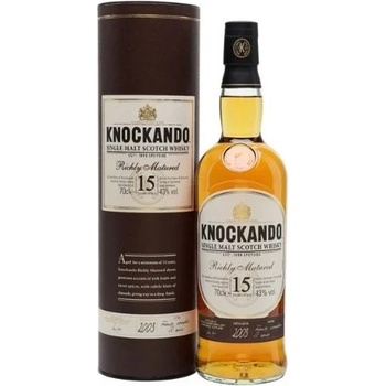 Image 1 of KNOCKANDO 15 Years Richly Matured 700 ml