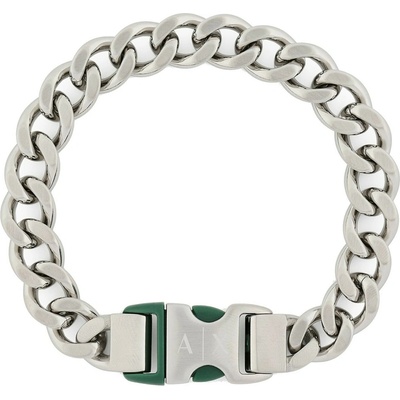 Armani Exchange Módny pánsky oceľový náramok AXG0154040
