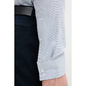 Calvin Klein риза non-iron мъжка от памук с еластан (LV019EU138)