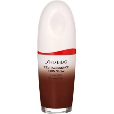 Shiseido Revitalessence Skin Glow Foundation ľahký make-up s rozjasňujúcim účinkom SPF30 Mahogany 30 ml