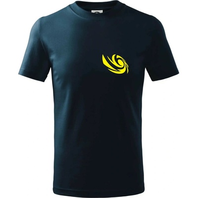 Vortex logo na prsia tričko detské tmavomodrá