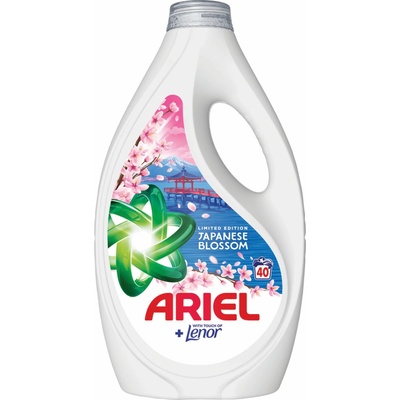 Ariel tekutý prací prostriedok Japanese Blossom + TOL 40 PD