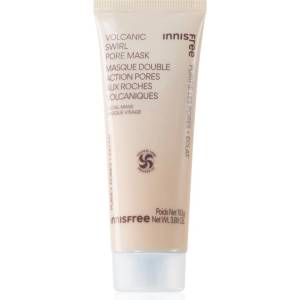 innisfree Volcanic Swirl Pore Mask маска с глина за хидратиране на кожата и минимизиране на порите 110 гр