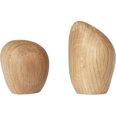 Ferm Living Солница и пиперница Cairn естествена 2 бр (1104269610)