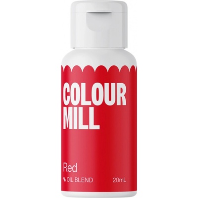Colour Mill Farba do čokolády Červená Red 20 ml