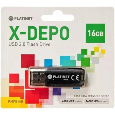 Platinet X-Depo 16GB PMFE16B