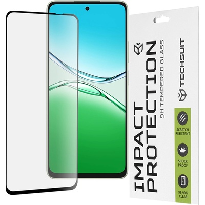 Techsuit Протектор за Oppo A5 Pro 4G / A5 Pro 5G - Techsuit - 111D Full Cover / Full Glue Glass - Черен