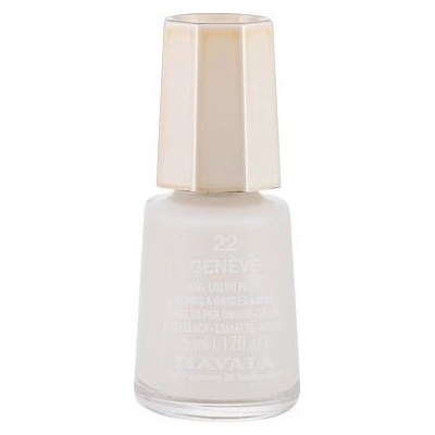 Mavala Mini color lak na nechty 22 Geneve biely s perleťou 5 ml