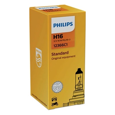 Philips Крушка, фар за мъгла philips h16, 12v, 19w, 1 бр
