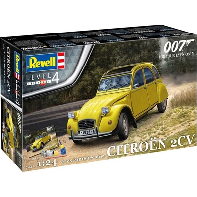 Revell Citroen 2 CV Len pre tvoje oči darčeková súprava 1:24