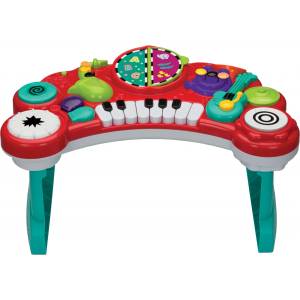 Infantino Интерактивна играчка 10 в 1 Infantino B Kids - Музикален център, червен (IN317005)