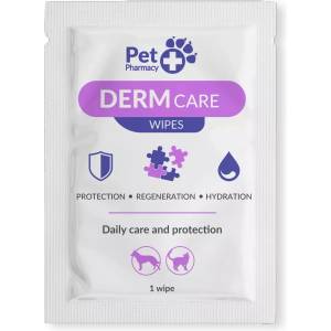 VetFood Дермални кърпички, 20 кърпички