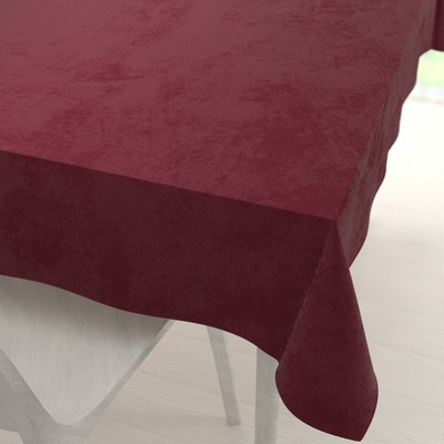 Biante Zamatový obdĺžnikový obrus Velvet Premium SVP-010 Tmavo vínový 50x100 cm