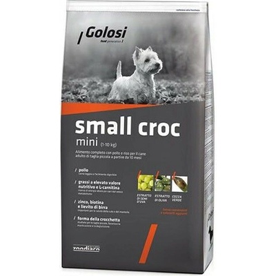 Zoodiaco Golosi Small Croc Kuracie s ryžou 2 kg