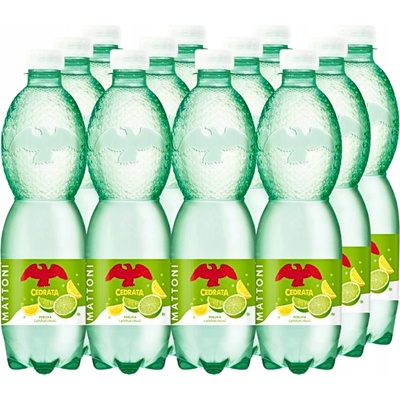 Mattoni Cedrata perlivá s příchutí citrusů 12 × 500 ml