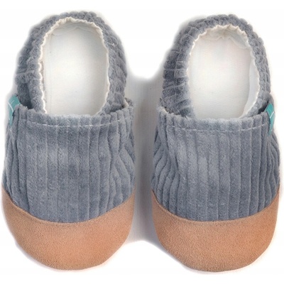 Barefoot papuče Titot Cuddly Grey 20-21