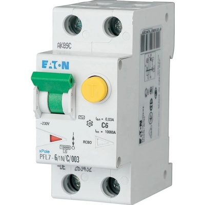 Eaton PFL7-6/1N/003/B 6A 30mA AC PFL7-6/1N/B/003 263430