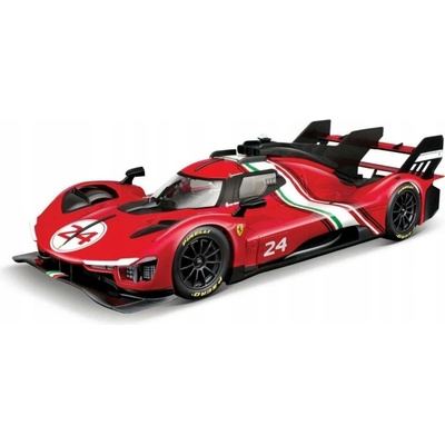 BburagoFerrari 499P Modificata Červená limitovaná edice precizní m 1:18