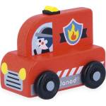 Janod Дървена количка Janod Cross Roads - Пожарна кола (J05916)