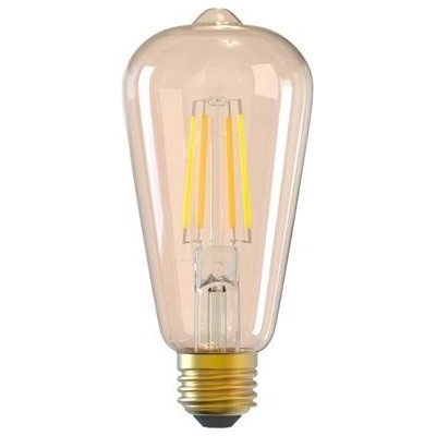 Tellur WiFi Smart žárovka Filament E27, 6 W, jantarová, teplá bílá