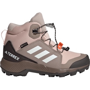 adidas Terrex Детски туристически обувки Adidas terrex Kid's Terrex Mid GTX Walking boots - Blush Pink / Off White / Chalky Brown - размер 39 1/3 (EU) (702-1236-2117)