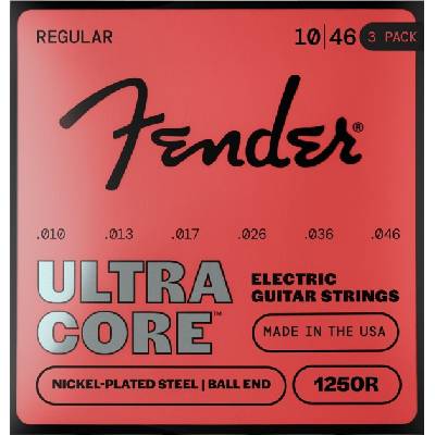 Fender UltraCore 1250R 10-46 3-Pack Струни за електрическа китара (0730250606)