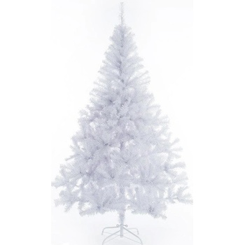 DEU Umělý vánoční stromeček Jedle 150 cm bílá