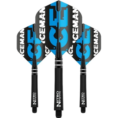 Red Dragon Sada letek a násadek - Gerwyn Price Combo - black