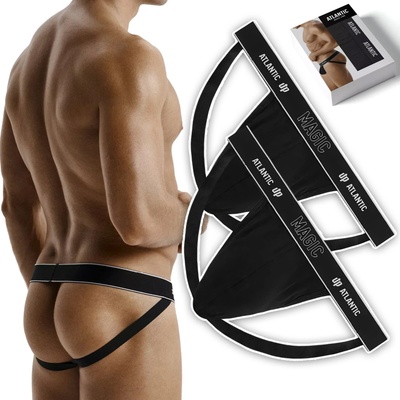 PÁNSKE SLIPY Atlantic Jockstrap Magic Bavlnené Nízky Pás