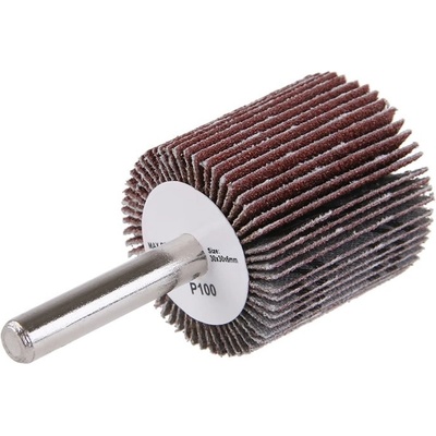 LEVIOR Kotouč lamelový brusný 30x30x6mm p100 stopka