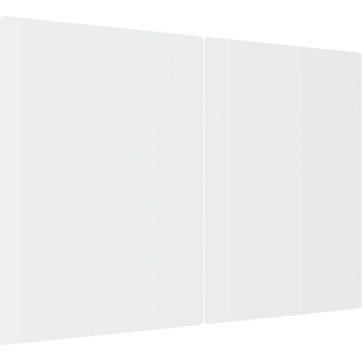 Allboards,Skleněná kuchyňská deska SUPERWHITE BÍLÁ 60x52cm - krájecí deska - ochranná deska,HC52x30_00015