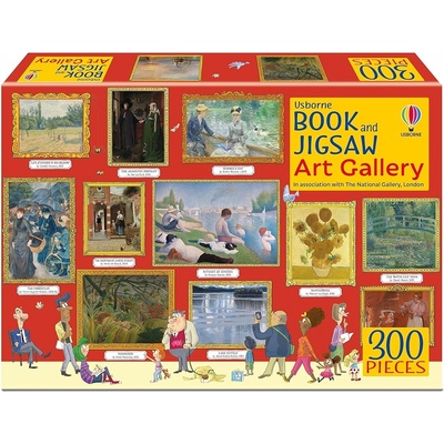 Usborne Пъзел Usborne от 300 части - Художествена галерия (9781803707884)