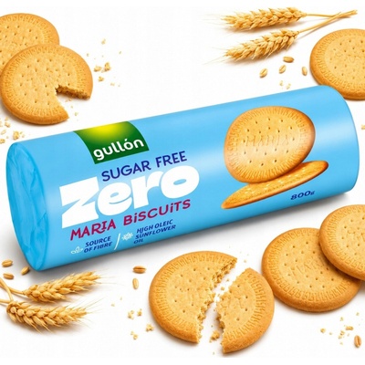 Gullón Sušenky Maria bez cukru se sladidlem 200 g – Zboží Dáma