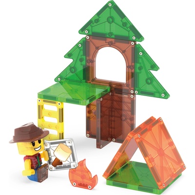 MAGNA-TILES Magnetická stavebnica Camp Out 16 ks