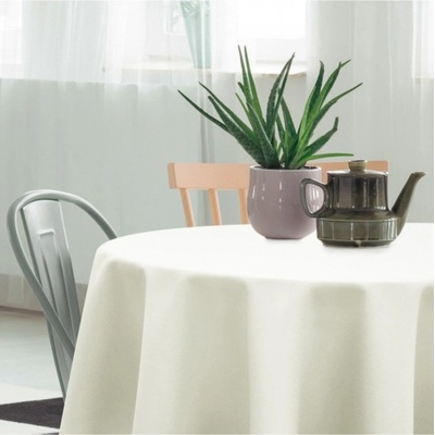 Mondo Obrus okrúhly Standard Ø 140cm krémový Krémová Kruh Ø 140cm