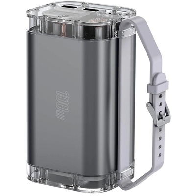 4smarts Lucid Ultra 40000mAh 100W сив power bank (4S540100)