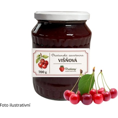 Farma Vraňany Vraňanská višňová zavařenina 400 g