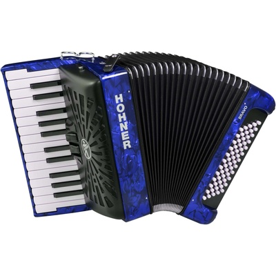 Hohner Bravo II 60 Пиано акордеон Dark Blue (A16982)