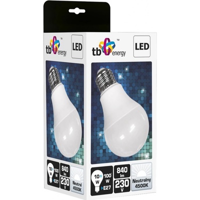 TB Energy LED žárovka E27 230V 10W,Neut.bílá