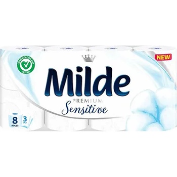 Milde Милде тоалетна хартия 8бр. Sensitive (Mi0876-4)