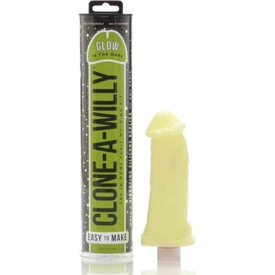 Clone A Willy Zelený vibrátor svítící ve tmě Orgasm Intense Vibrations