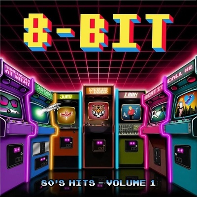 Gamer Boy - 8-Bit '80s Hits, Volume 1. Limited Coloured Orange & White - LP