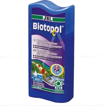 Jbl Biotopol C - Препарат за стабилизиране и поддръжка на водата на ракообразни и скариди 100 мл