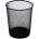Horecano G-Кош канцеларски МРЕЖА 22L КРЪГ ЧЕРЕН Ø29xh35cm (92544-001-B) (018532)