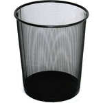 Horecano G-Кош канцеларски МРЕЖА 22L КРЪГ ЧЕРЕН Ø29xh35cm (92544-001-B) (018532)