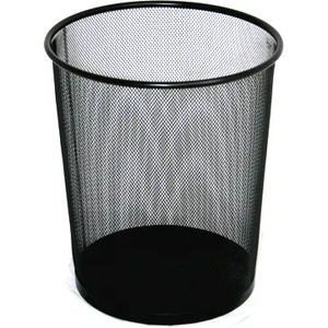 Horecano G-Кош канцеларски МРЕЖА 22L КРЪГ ЧЕРЕН Ø29xh35cm (92544-001-B) (018532)