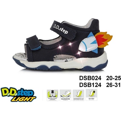 D.D.Step Blikajúce Raketa royal blue