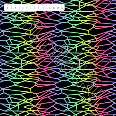 Neon polygon úplet by MIMI