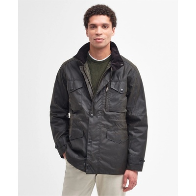 Barbour Яке Barbour Men's Sapper Cotton Concealed Hood Wax Jacket - Olive/Classic